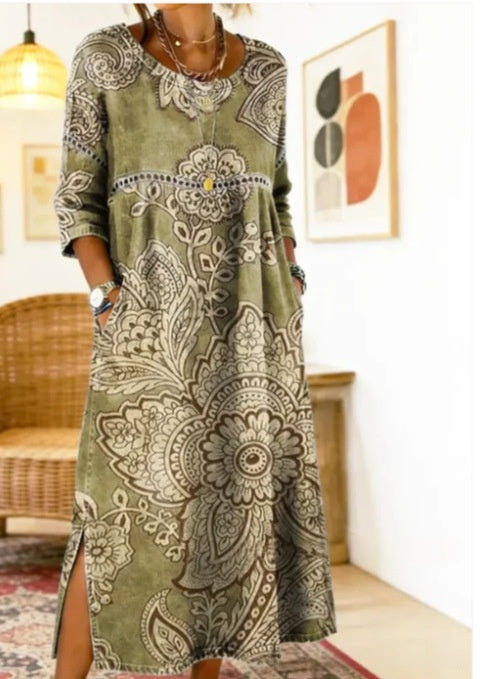 Danielle | Printed Dress