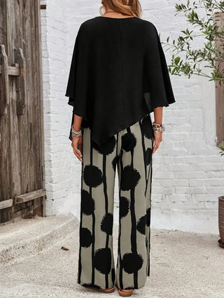 Kalliope | Comfortable Elastic Waist 2-Piece Set