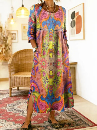 Danielle | Printed Dress