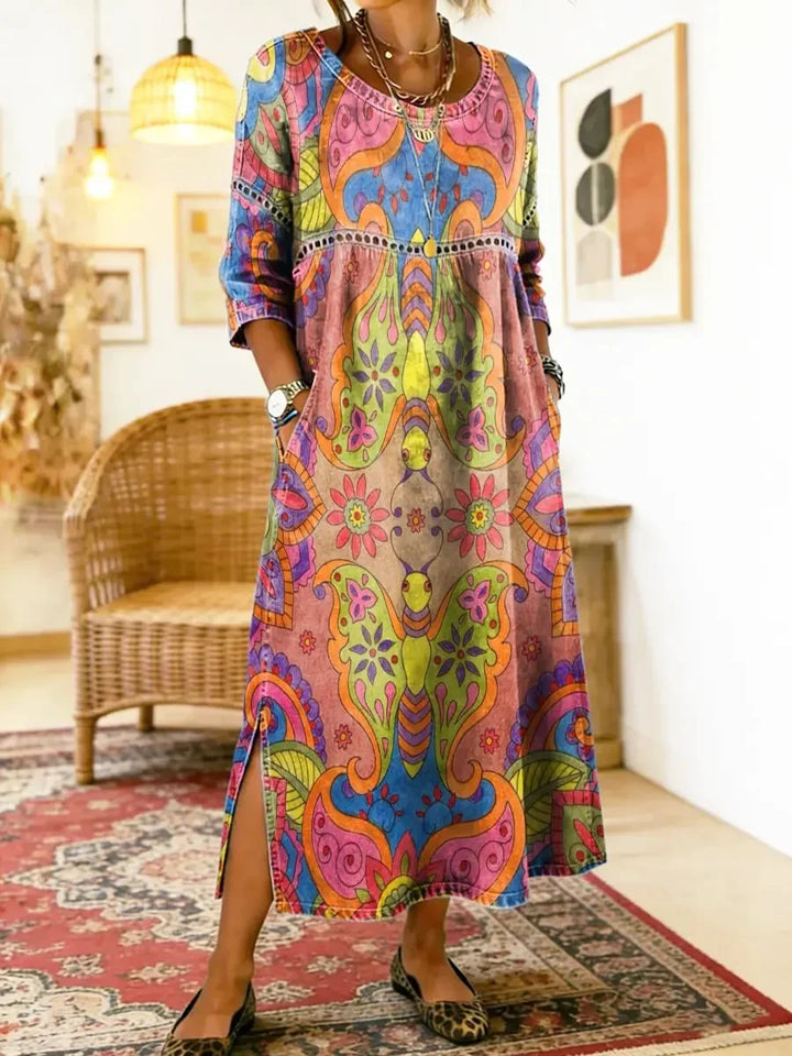 Danielle | Printed Dress