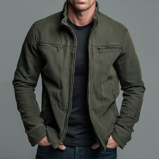 Tobias | Vintage jacket with zipper