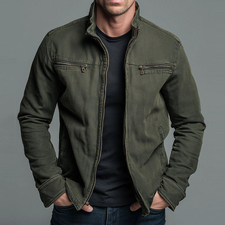Tobias | Vintage jacket with zipper
