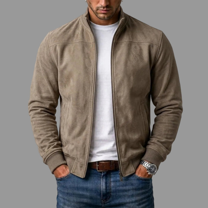 Mike | Suede Bomber