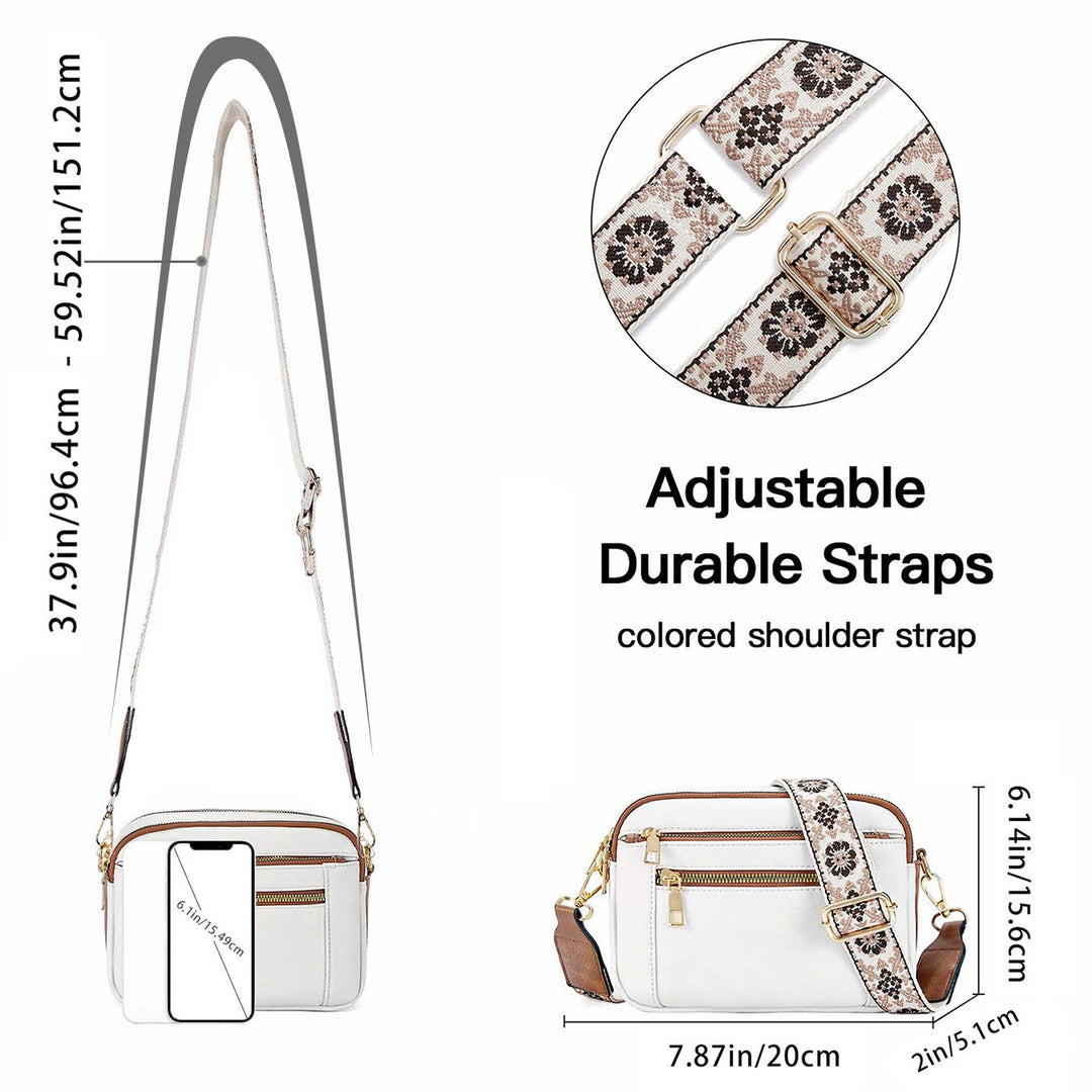 Elena | Refined Leather Shoulder Bag
