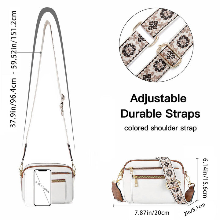 Elena | Refined Leather Shoulder Bag
