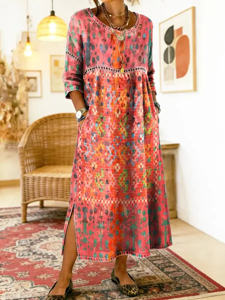 Danielle | Printed Dress