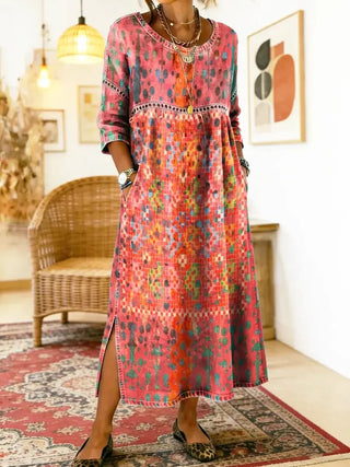Danielle | Printed Dress