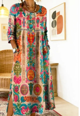 Danielle | Printed Dress