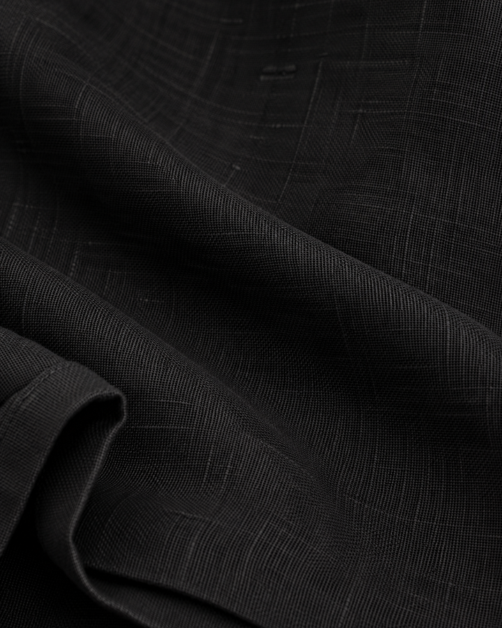 Zipper Pocket Cotton Linen Dress