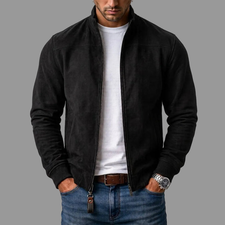 Mike | Suede Bomber
