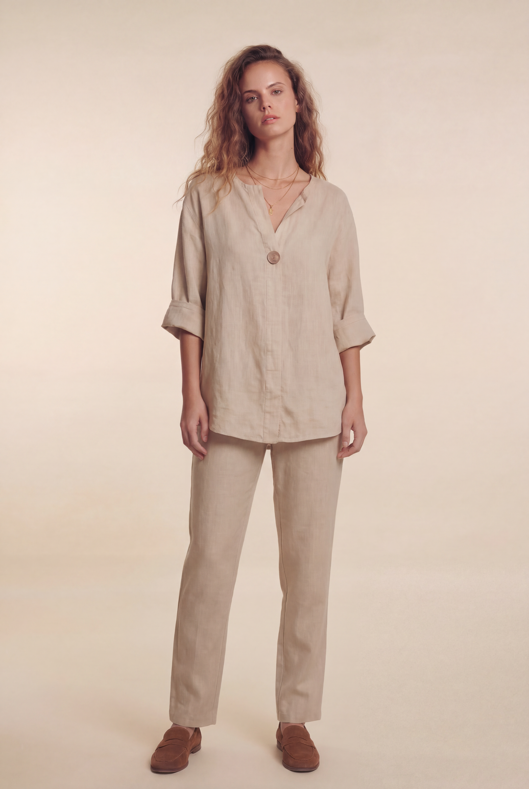 Elira | Relaxed Button Blouse