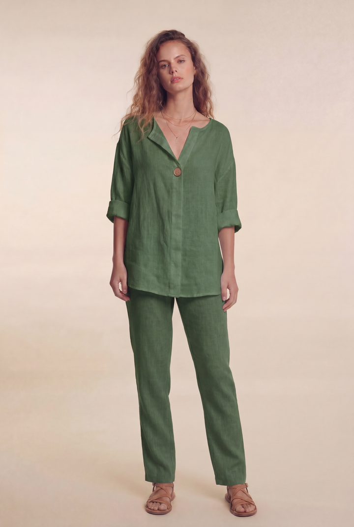 Elira | Relaxed Button Blouse