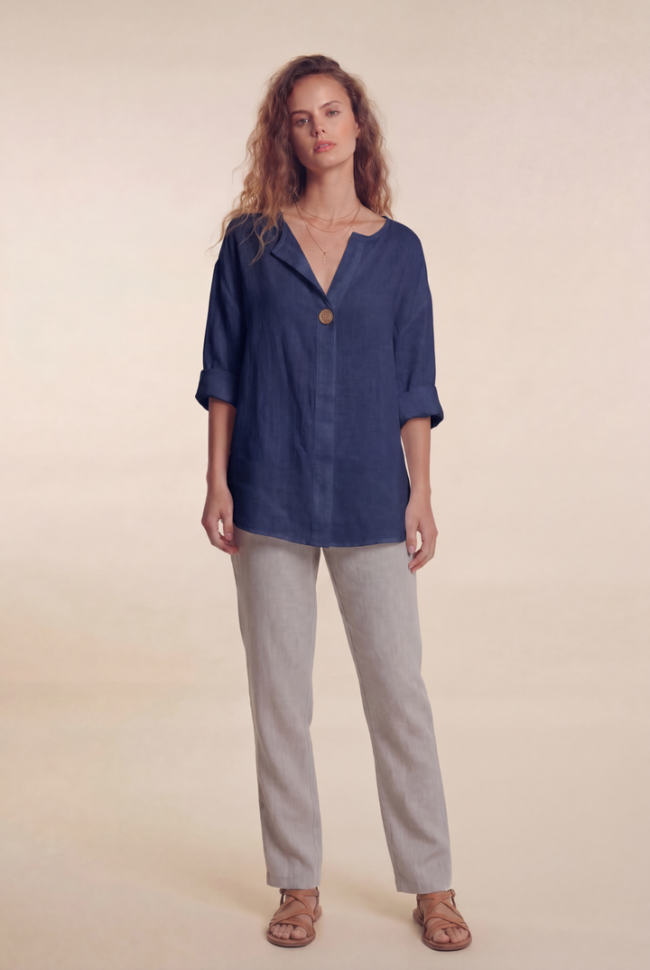 Elira | Relaxed Button Blouse