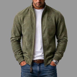 Mike | Suede Bomber