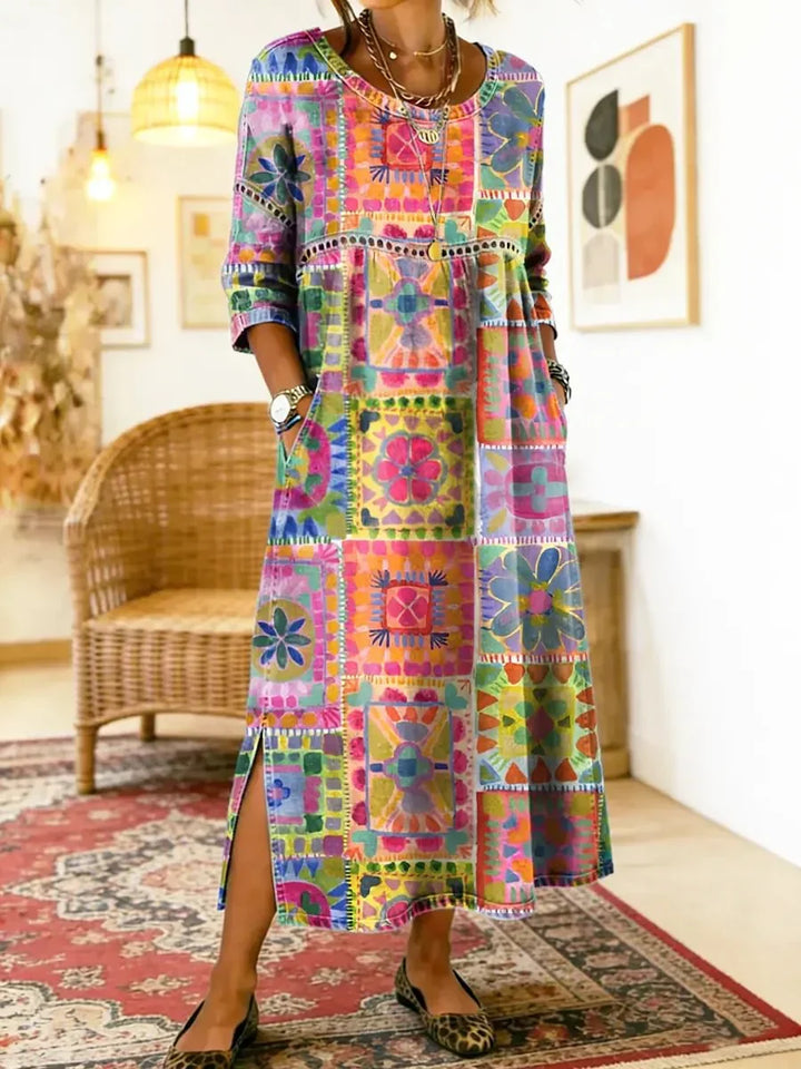 Danielle | Printed Dress