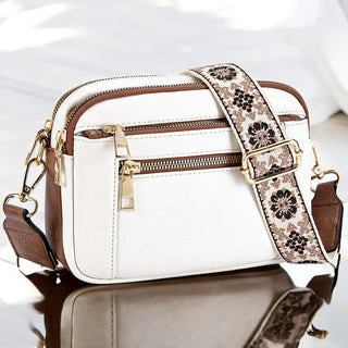 Elena | Refined Leather Shoulder Bag