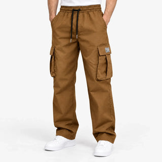 Mason Relaxed Fit Cargo Pants in Brown