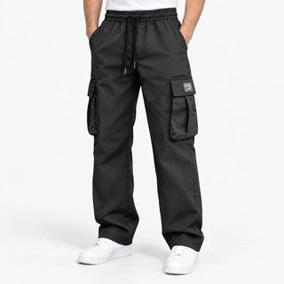 Mason Relaxed Fit Cargo Pants in Charcoal