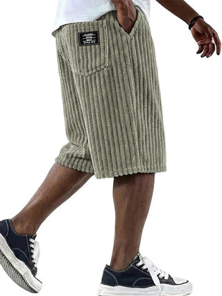 Andre | Comfortable Ribbed Leisure Shorts